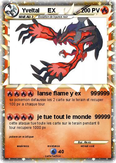 Pokemon Yveltal     EX