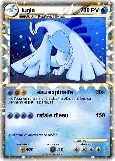 Pokemon lugia