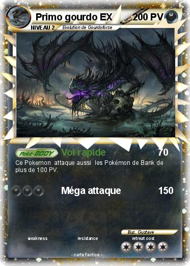 Pokemon Primo gourdo EX