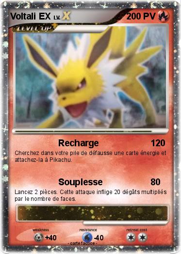 Pokemon Voltali EX