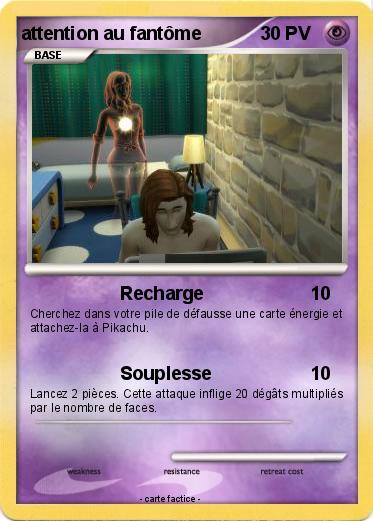Pokemon attention au fantôme