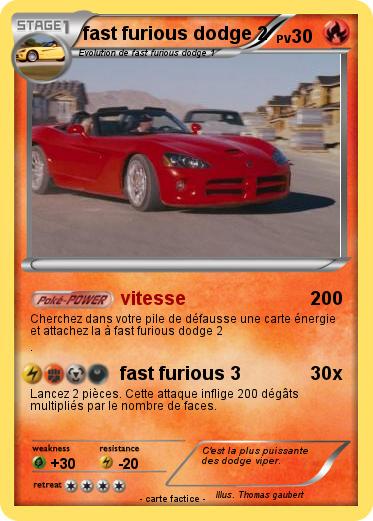 Pokemon fast furious dodge 2