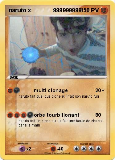 Pokemon naruto x              999999999                         