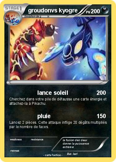 Pokemon groudonvs kyogre