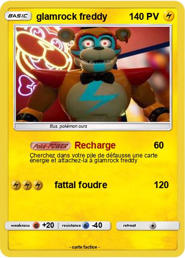 Pokemon glamrock freddy