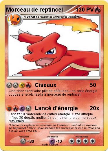 Pokemon Morceau de reptincel