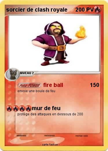 Pokemon sorcier de clash royale