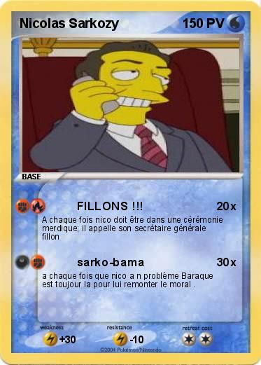 Pokemon Nicolas Sarkozy