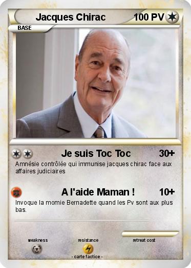 Pokemon Jacques Chirac