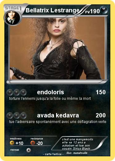 Pokemon Bellatrix Lestrange