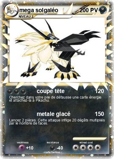 Pokemon mega solgaléo