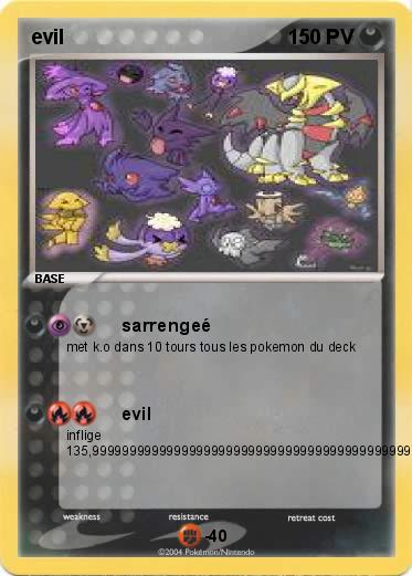 Pokemon evil