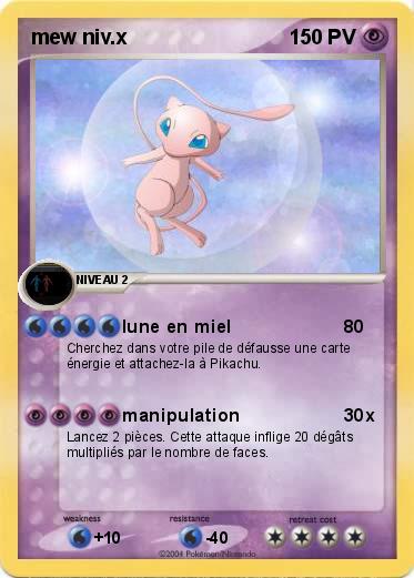 Pokemon mew niv.x