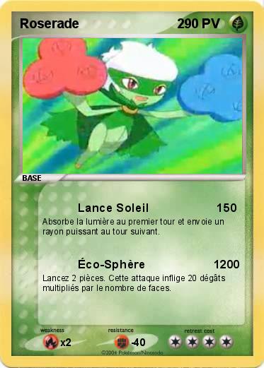 Pokemon Roserade                           2