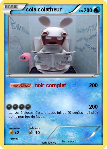 Pokemon cola colatheur