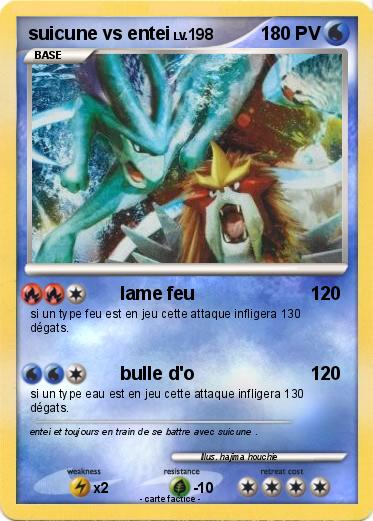 Pokemon suicune vs entei
