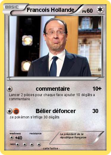 Pokemon Francois Hollande