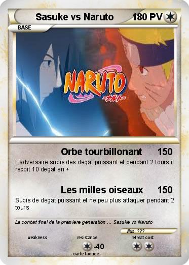Pokemon Sasuke vs Naruto