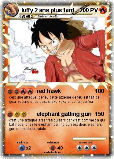 Pokemon luffy 2 ans plus tard
