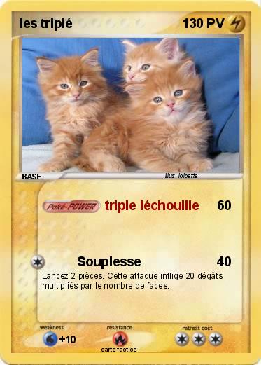 Pokemon les triplé