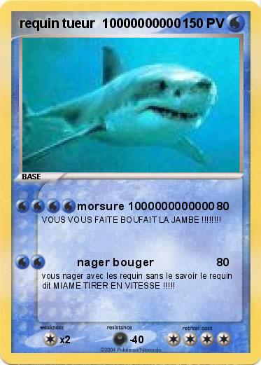 Pokemon requin tueur  10000000000