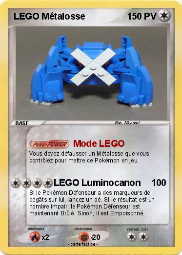 Pokemon LEGO Métalosse