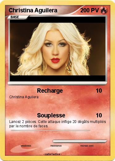 Pokemon Christina Aguilera