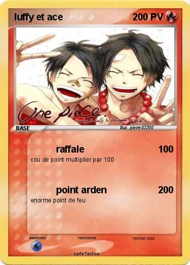 Pokemon luffy et ace