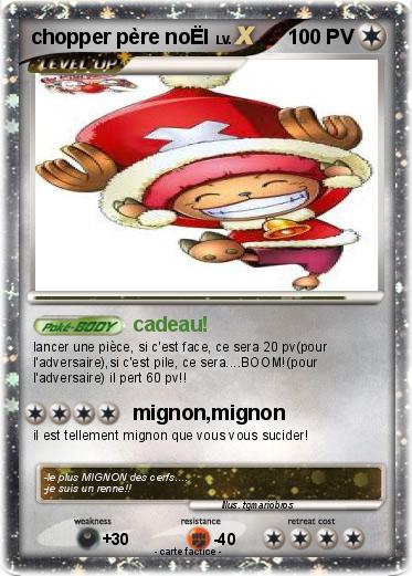 Pokemon chopper père noËl