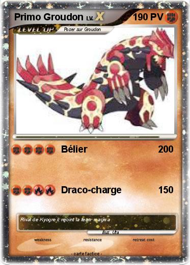 Pokemon Primo Groudon