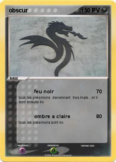 Pokemon obscur