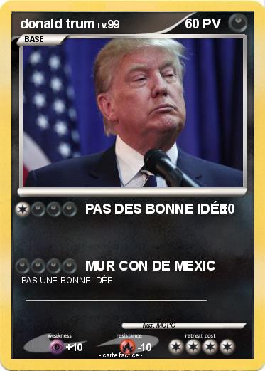 Pokemon donald trum