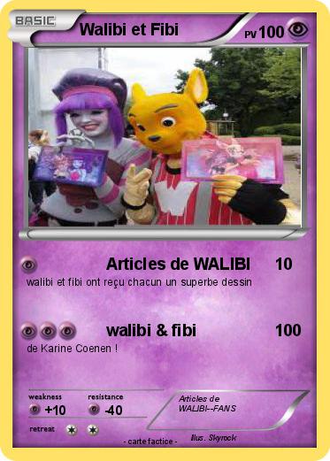 Pokemon Walibi et Fibi