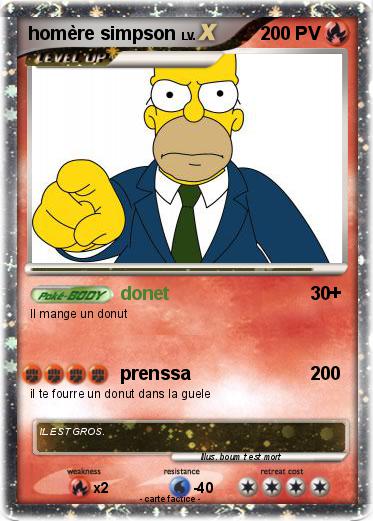 Pokemon homère simpson