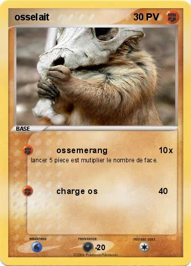 Pokemon osselait