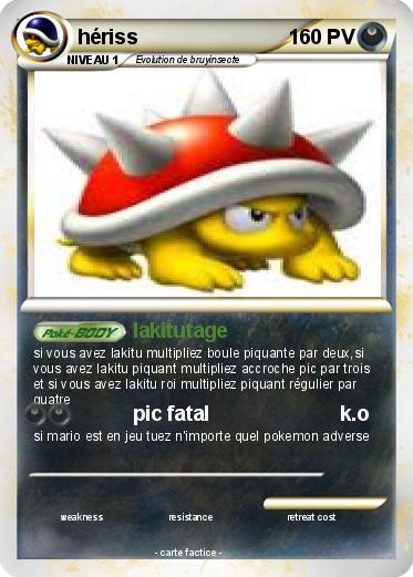 Pokemon hériss