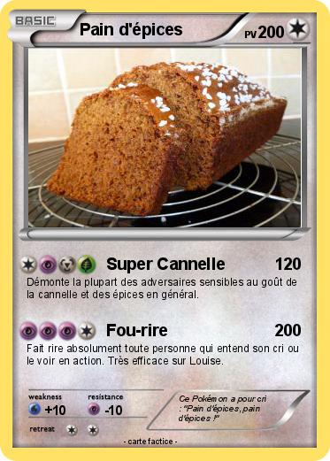 Pokemon Pain d'épices