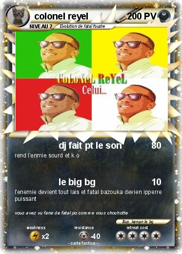 Pokemon colonel reyel