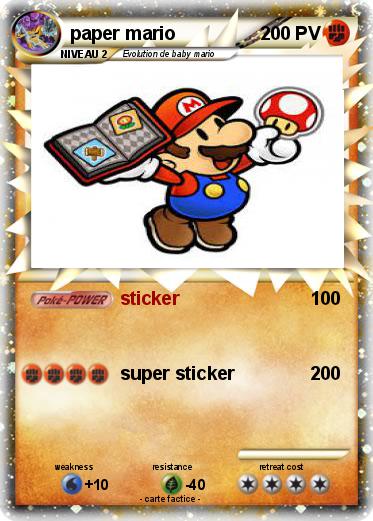 Pokemon paper mario