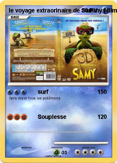 Pokemon le voyage extraorinaire de Sammy ( film ) 2010