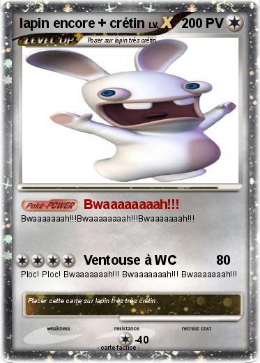 Pokemon lapin encore + crétin