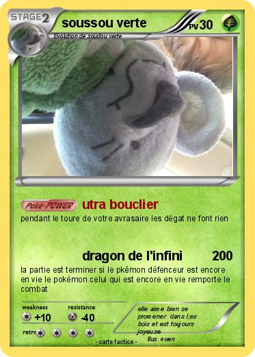 Pokemon soussou verte