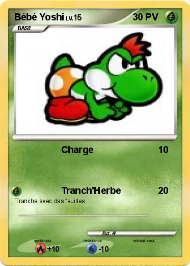 Pokemon Bébé Yoshi
