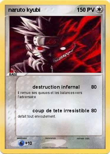 Pokemon naruto kyubi