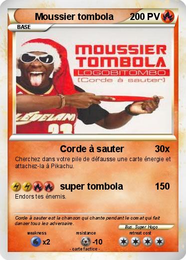 Pokemon Moussier tombola