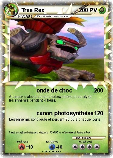 Pokemon Tree Rex