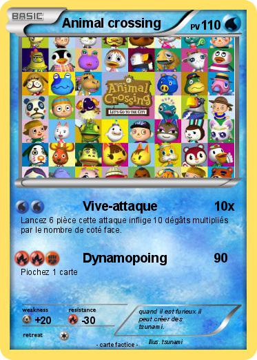 Pokemon Animal crossing