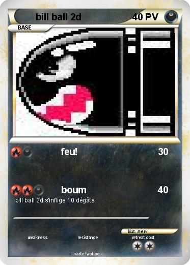 Pokemon bill ball 2d