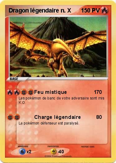 Pokemon Dragon légendaire n. X