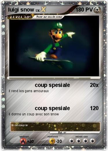 Pokemon luigi snow